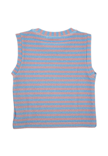 gaelle paris kids canotta in lurex logo bambina b.jpg