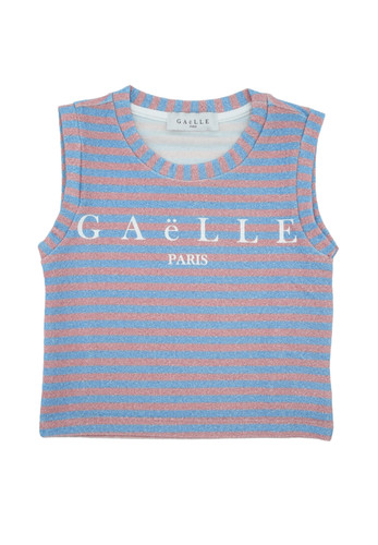 gaelle paris kids canotta in lurex logo bambina a.jpg