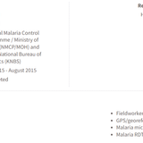 KEN MIS 2015 SURVEY CHARACTERISTICS