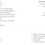 KEN MIS 2020 SURVEY CHARACTERISTICS
