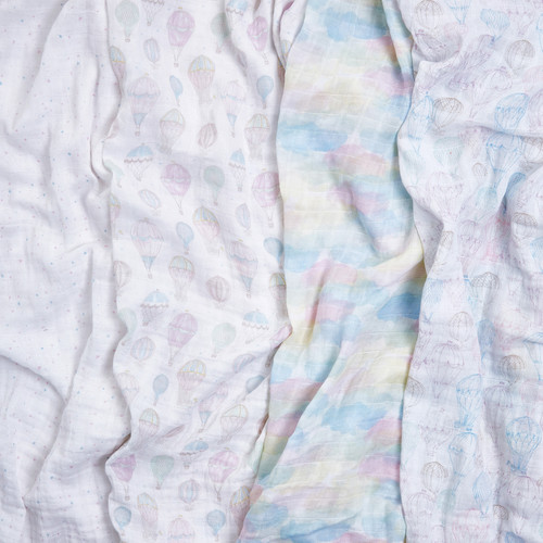 ASWO40006 swatch baby organic cotton muslin swaddles above the clouds 4pack.jpg