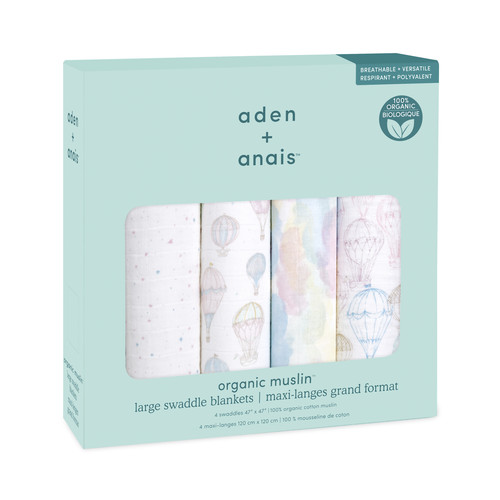 ASWO40006 2 baby organic cotton muslin swaddles above the clouds 4pack.jpg