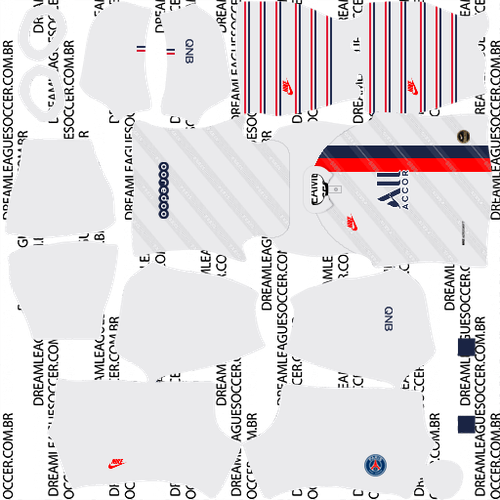 Kit PSG 2019 2020 Dream League Soccer kits URL 512×512 DLS 2020 (1).png