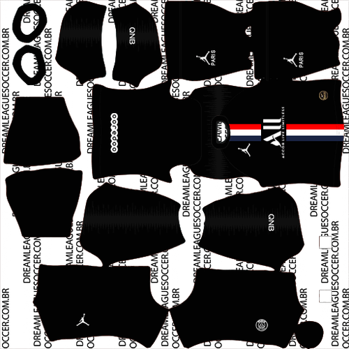 Kit PSG 2019 2020 Dream League Soccer kits URL 512×512 DLS 2020.png