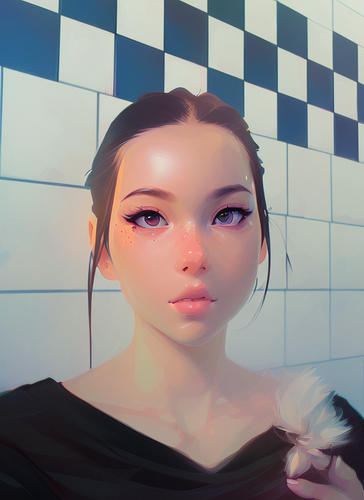 lushill style splash art of a girl fullbody detailed eyes perspective dynamic pose fantasy 862808422.png