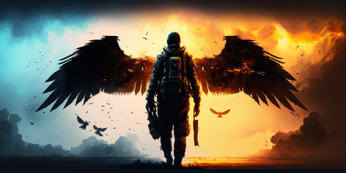 di serv 3d render soldier 21 century with the angel wings 53f203eb 93a9 4315 9ec0 952416f6d87c.png