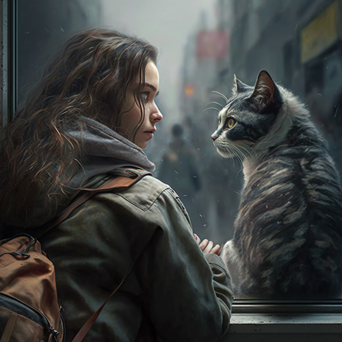 3 MethaChronos back turned to us woman and her cat looking at hum e0311c17 e8a2 4d36 a902 fc60bdbbf9.png