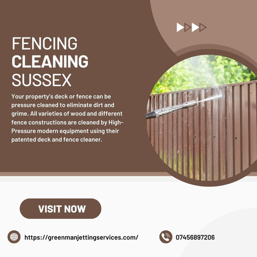 Fencing Cleaning Sussex Green Man Jetting.jpg