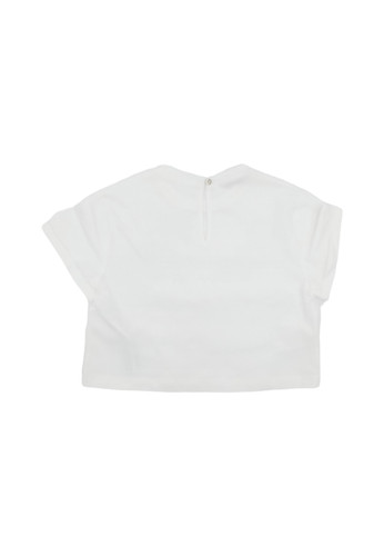 liu jo kids t shirt frange bianca bambina b.jpg