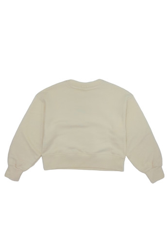 pinko up kids felpa beige logo donna per ragazza b.jpg
