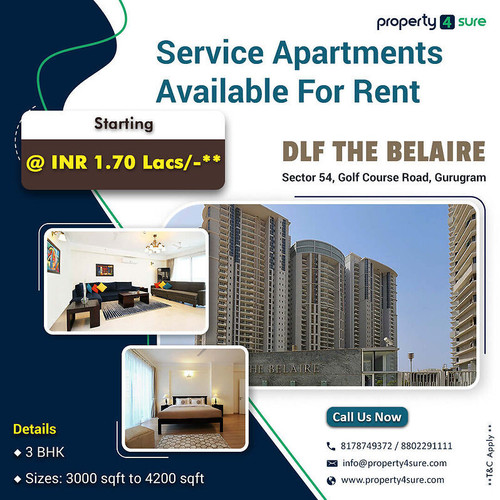 Service Apartments for Rent in Gurgaon | DLF Belaire Gurgaon.jpg