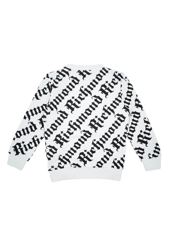 john richmond kids felpa logo gotico bambini b.jpg