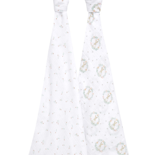 ESWC20029 1 baby cotton muslin swaddles blushing bunnies 2pack.jpg