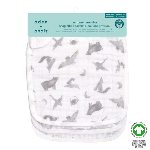 ASNO30004 2 baby organic cotton muslin snap bibs map the stars 3pack GOTS.jpg