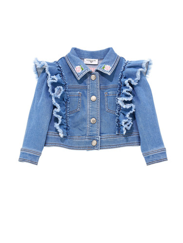 monnalisa bebè giubbino jeans neonata orsetto 39A102 a.jpg