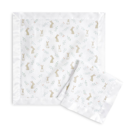 ESBC20005 1 baby cotton muslin security blanket blushing bunnies 2pack.jpg