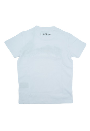 john richmond kids t shirt logo iconico rosso bambino b.jpg