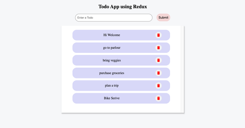 redux todo