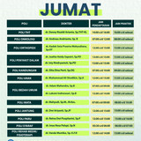 JADWAL DOKTER POLI JUMAT