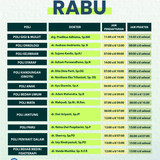JADWAL DOKTER POLI RABU