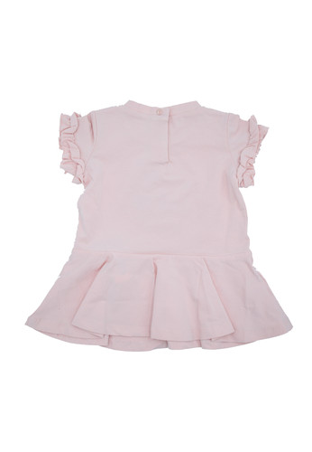 liu jo baby abito rosa cotone logo neonata b.jpg