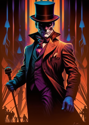 A stand up poster with a vaudeville showman crop.png