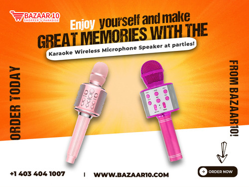 Get Karaoke Wireless Microphone Speaker from BAZAAR10.jpg
