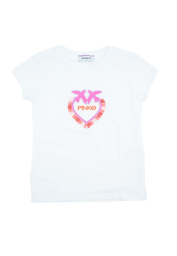 pinko up kids t shirt logo rondine bambina a.jpg