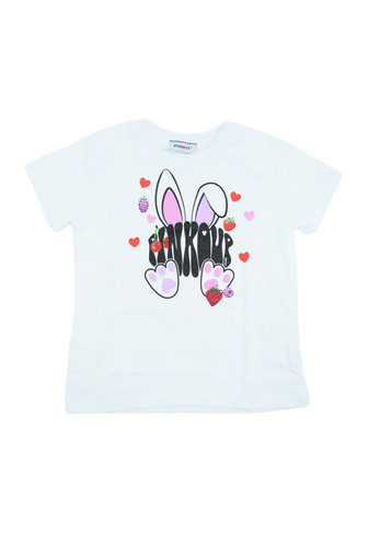 pinko up kids t shirt bianca logo cuore bambina a.jpg