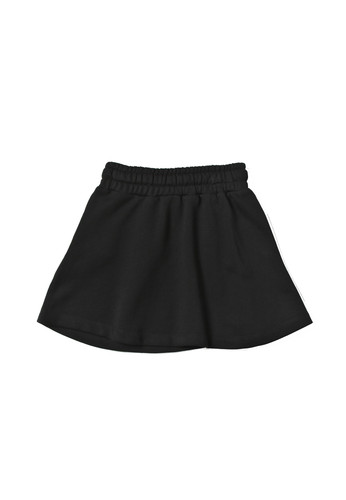 moschino kids gonna nera felpa logo bambina b.jpg