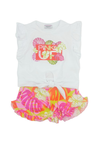 pinko up kids completo floreale fluo bambina a.jpg