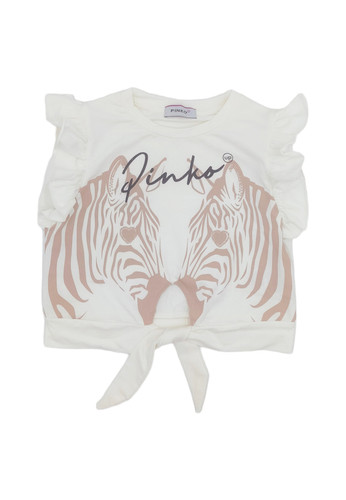 pinko up kids t shirt stampa zebra ragazza a.jpg