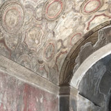 Frescoes in thermal baths of Pompeii 10.8