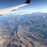 Departure from Italy -- view of the Alps 10.14