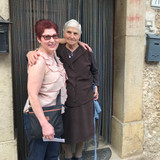 Our arrival at Rosa's home