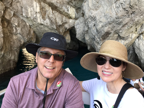 Boat ride through the Arch of Faraglioni on the Isle of Capri 10.12.jpg