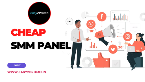 The top Smm panel services are provided by Easy2Promo, and we are easily available to everyone with our unique services. Are you running a firm and searching for real Cheapest smm panel services in terms of getting deeper perceptions? We are here to value your complete pleasure, if you choose us for your company, we can assist you with creating a strong online presence on a variety of social media sites, including Facebook, Instagram, LinkedIn, YouTube, and more with our Cheap Smm panel. For more details call us at +16395696746 or visit https://www.easy2promo.in/