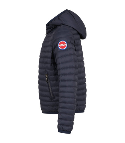 colmar originals kids piumino blu per bambino con iconico logo 100gr b.jpg