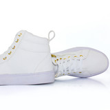 tenis sneaker poseidon metalizado branco 2