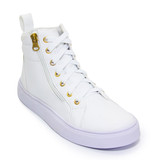 tenis sneaker poseidon metalizado branco 5