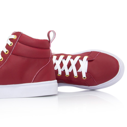 tenis sneaker poseidon metalizado vermelho 4.jpg