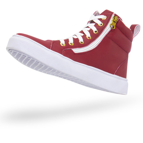 tenis sneaker poseidon metalizado vermelho 1.jpg