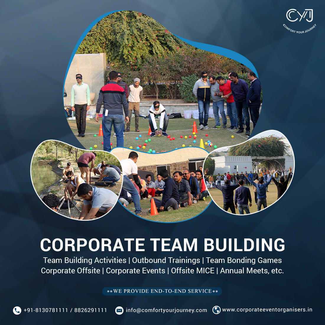 Corporate Events, Team Building, Company Offsite