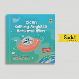 SERI FANTASI LUAR ANGKASA CICAN KELILING ANGKASA BERSAMA ALIEN (BOARDBOOK)