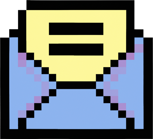 DALL·E 2023 02 18 21.19.06 A message icon, pixel art.png