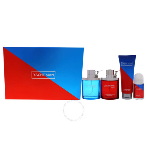 yacht man blue and yacht man red by myrurgia for men pc gift set oz red edt spray oz blue edt 752527.jpg