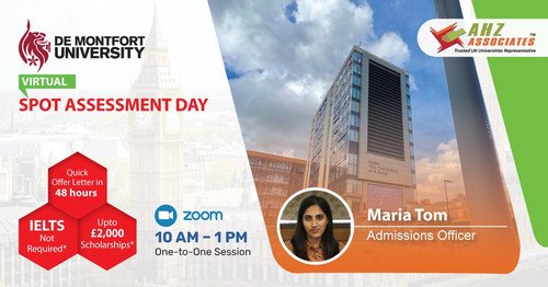 De Montfort University Virtual Spot Assessment Day - AHZ Associates Kanhangad.jpg