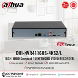 DHI NVR4116HS 4KS2 L