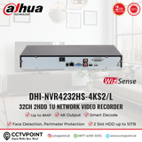 DHI NVR4232HS 4KS2 L