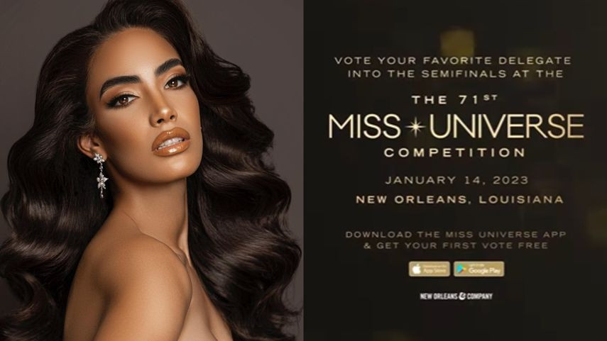 Miss Universo 2022: Ya puedes votar por Solaris Barba HHzq4WX